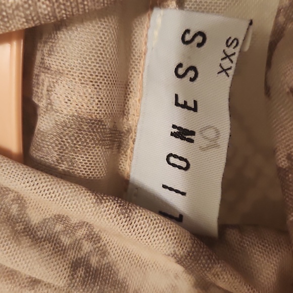 Lioness python printed bodysuit - Picture 2 of 4